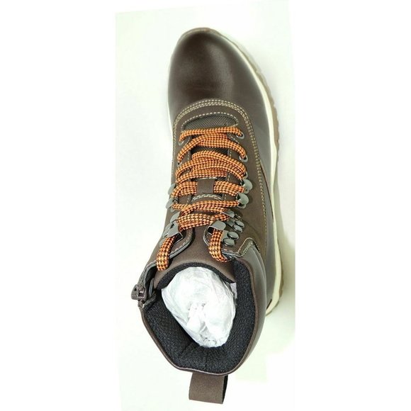 Alfani Men\'s Reggie Tan Leather Alpine Boot 8 M